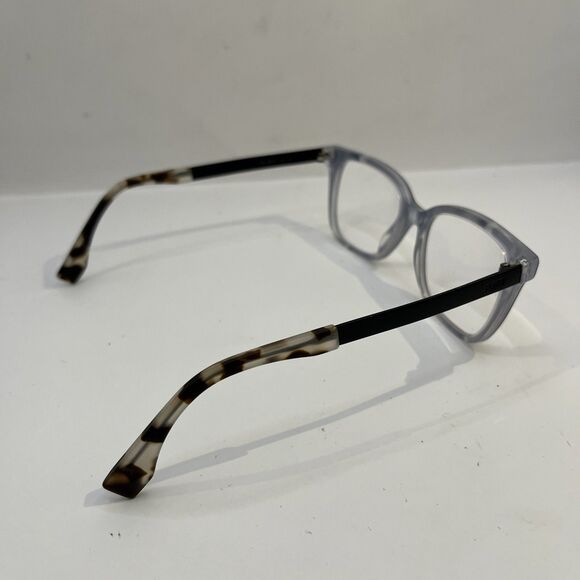 Fendi Women's Glasses with Black Frame and White Trim - Picture 4 of 6